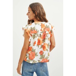 Calla Upcycled Blouse