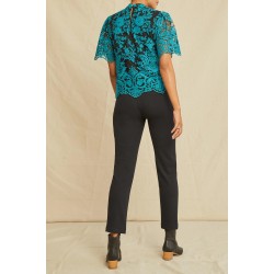 Quincy Upcycled Lace Top