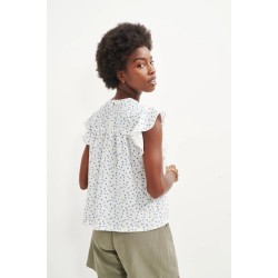 Calla Washable Silk Blouse