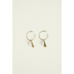 SOKO Malindi Charm Hoop Earrings